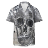 Men's Skull Hawaiian Shirt