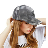 Abstract Grey Paint Baseball Cap