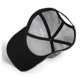 Abstract Grey Paint Baseball Cap