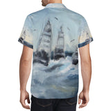 Men's Deep Sea Fishing Hawaiian Shirt