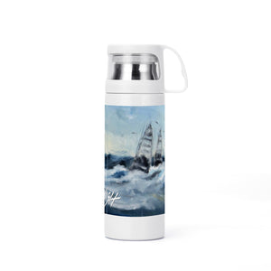 Deep Sea Fishing Insulated Water Bottle