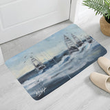 Deep Sea Fishing Plush Doormat
