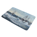 Deep Sea Fishing Plush Doormat