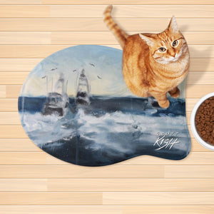 Deep Sea Fishing Cat Rug