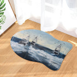 Deep Sea Fishing Cat Rug