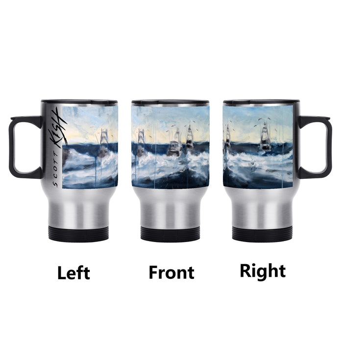 Deep Sea Fishing Travel Mug