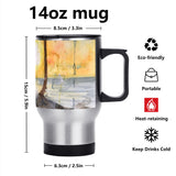 Beach Sunset Travel Mug