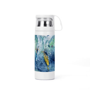 Surfing Insulated Water Bottle