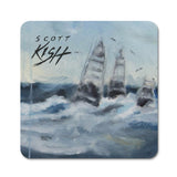 Deep Sea Fishing Rubber Coaster Set