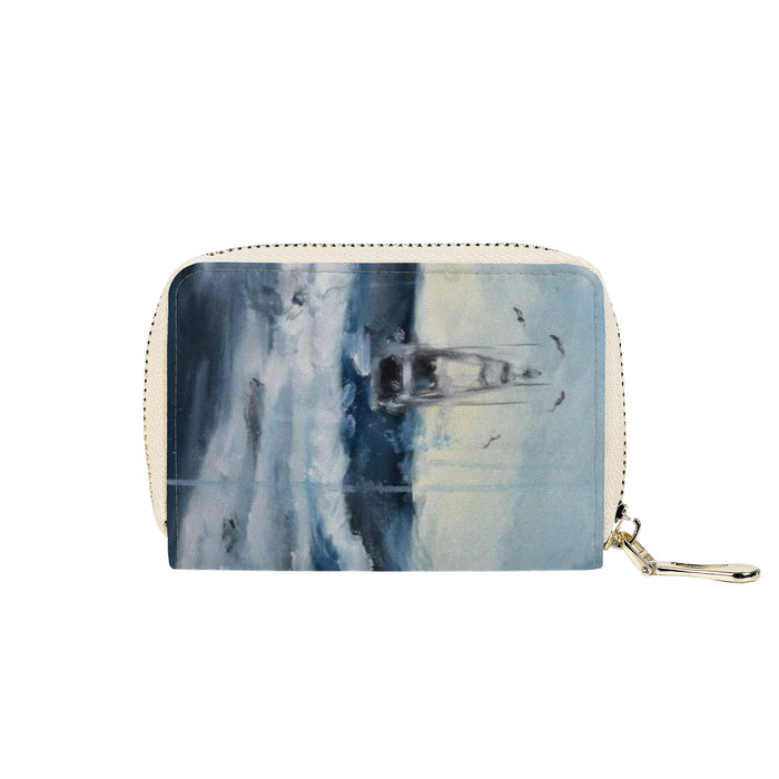 Deep Sea Fishing Zipper Card Holder