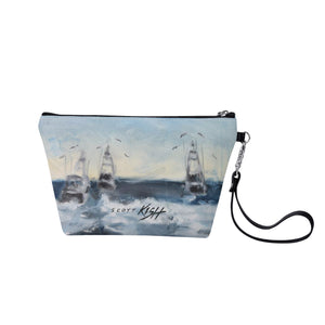 Deep Sea Fishing Sling Cosmetics Bag