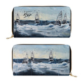 Deep Sea Fishing Clutch Purse