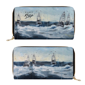 Deep Sea Fishing Clutch Purse