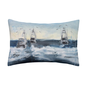 Deep Sea Fishing Rectangular Pillow Cover