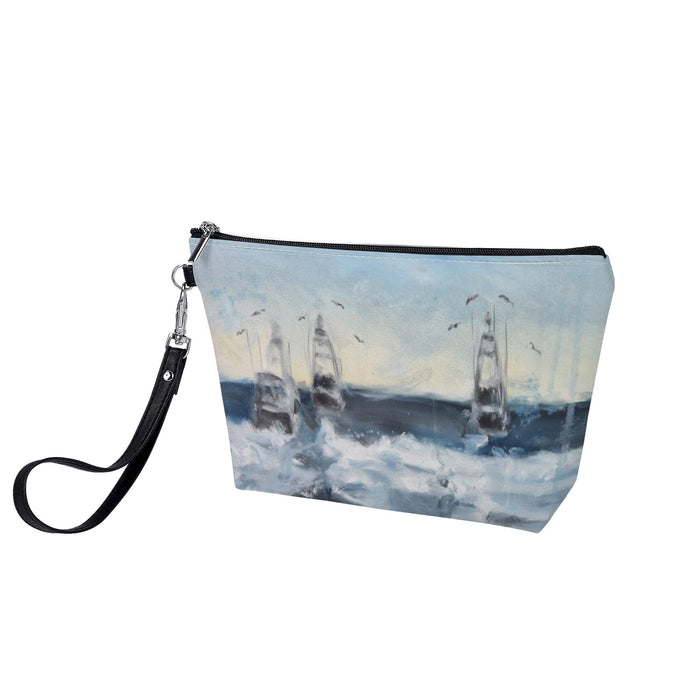 Deep Sea Fishing Sling Cosmetics Bag