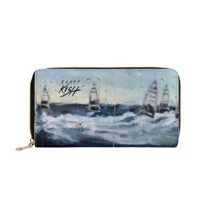 Deep Sea Fishing Clutch Purse