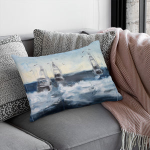 Deep Sea Fishing Rectangular Pillow Cover