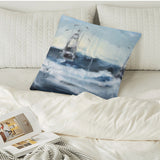 Deep Sea Fishing Pillow Cover