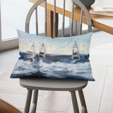 Deep Sea Fishing Rectangular Pillow Cover