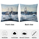Deep Sea Fishing Pillow Cover