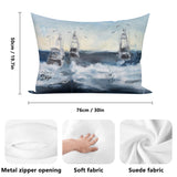 Deep Sea Fishing Rectangular Pillow Cover
