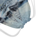 Deep Sea Fishing Drawstring Bag