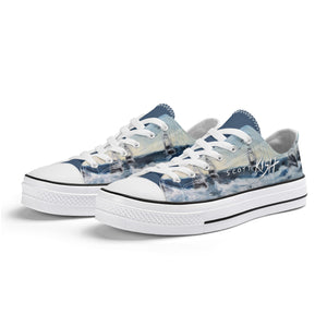 Women's Deep Sea Fishing Low Top Canvas Shoes