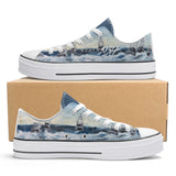 Women's Deep Sea Fishing Low Top Canvas Shoes