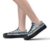 Women's Deep Sea Fishing Low Top Canvas Shoes