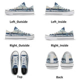 Women's Deep Sea Fishing Low Top Canvas Shoes