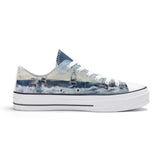 Women's Deep Sea Fishing Low Top Canvas Shoes