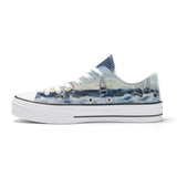 Women's Deep Sea Fishing Low Top Canvas Shoes