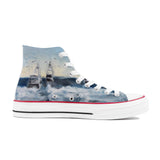 Women's Deep Sea Fishing High Top Canvas Shoes