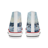 Women's Deep Sea Fishing High Top Canvas Shoes