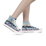 Women's Deep Sea Fishing High Top Canvas Shoes