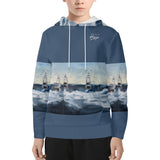 Youth Deep Sea Fishing Lightweight Hoodie