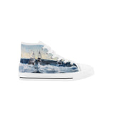 Kid's Deep Sea Fishing High Top Canvas Shoes