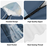 Youth Deep Sea Fishing Lightweight Zip Hoodie