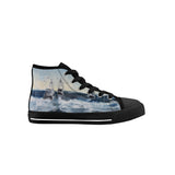 Kid's Deep Sea Fishing High Top Canvas Shoes