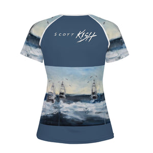 Women's Deep Sea Fishing T-Shirt