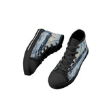 Kid's Deep Sea Fishing High Top Canvas Shoes