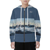 Children's Deep Sea Fishing Zip Hoodie