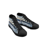 Kid's Deep Sea Fishing High Top Canvas Shoes