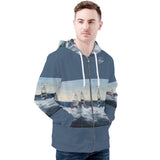 Men's Deep Sea Fishing Zip Hoodie