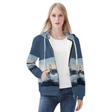 Women's Deep Sea Fishing Zip Hoodie