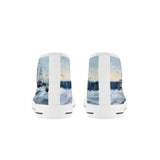 Kid's Deep Sea Fishing High Top Canvas Shoes