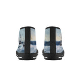 Kid's Deep Sea Fishing High Top Canvas Shoes