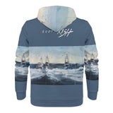 Men's Deep Sea Fishing Zip Hoodie