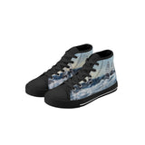 Kid's Deep Sea Fishing High Top Canvas Shoes