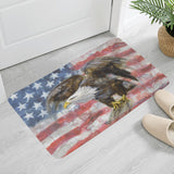 American Eagle Plush Doormat